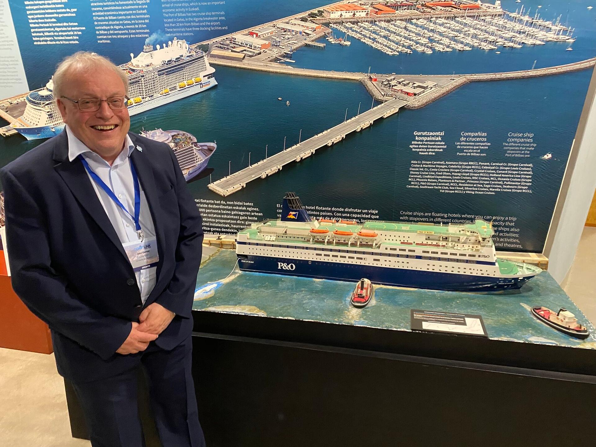 Nostalgia in Bilbao: John Garner Spots Former Vessel at Coastlink Conference