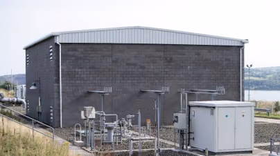 The Ballylumford Power-to-X project site near Larne